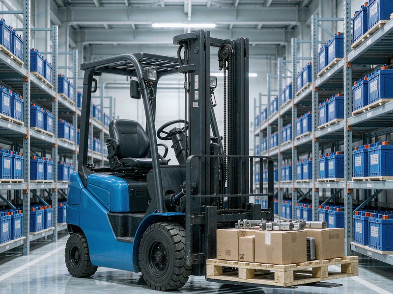 工业叉车与牵引车